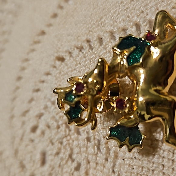 Vintage set Reindeer and Wheelbarrow of Hearts - Picture 2 of 11